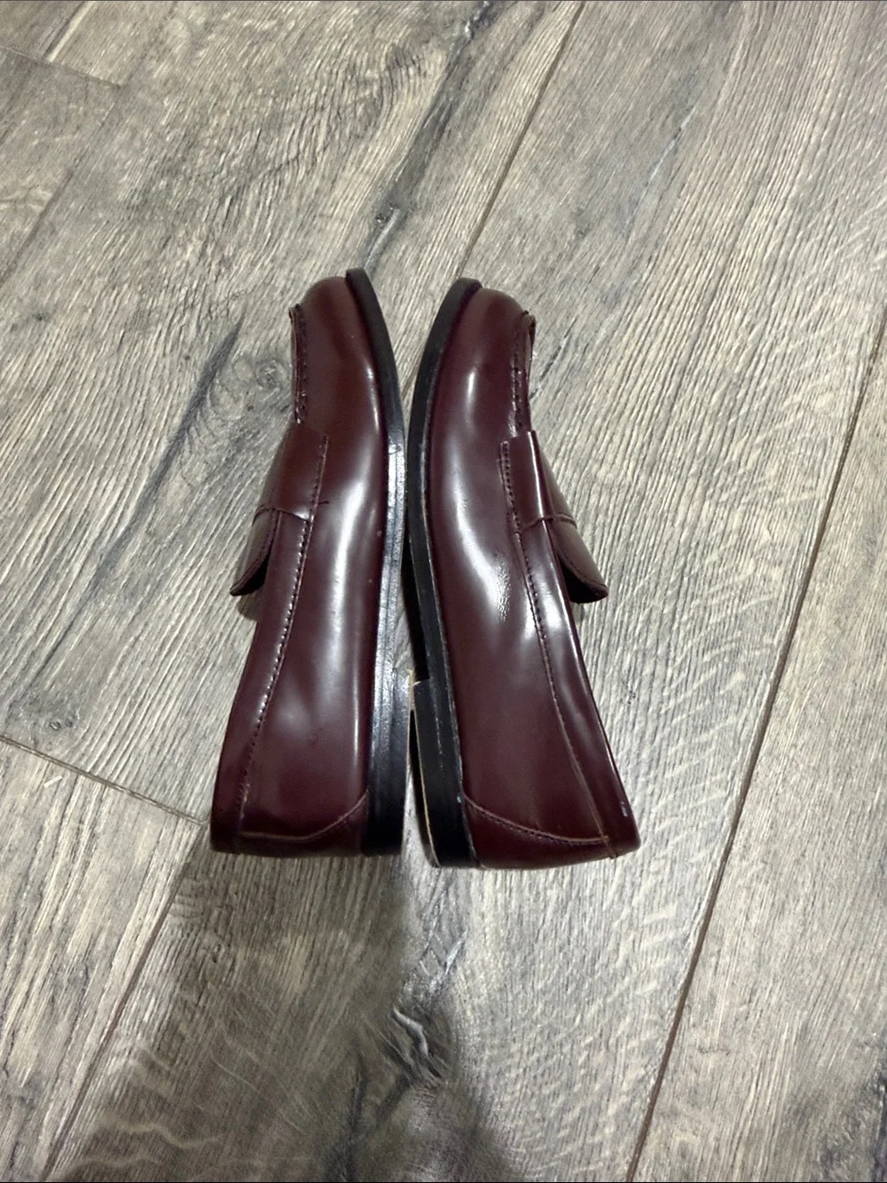 • Janie and Jack • Boys Slip On Loafers Leather Brown 1